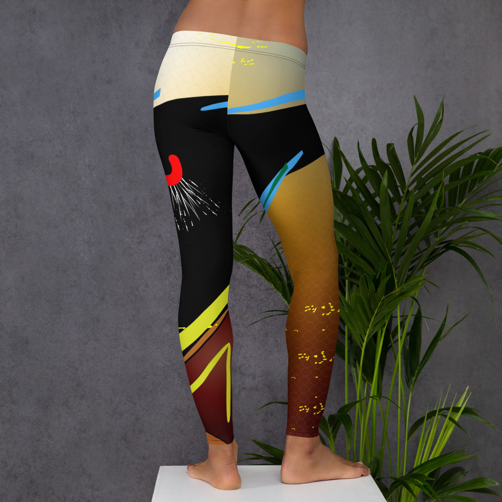Hawaiian Triggerfish Leggings