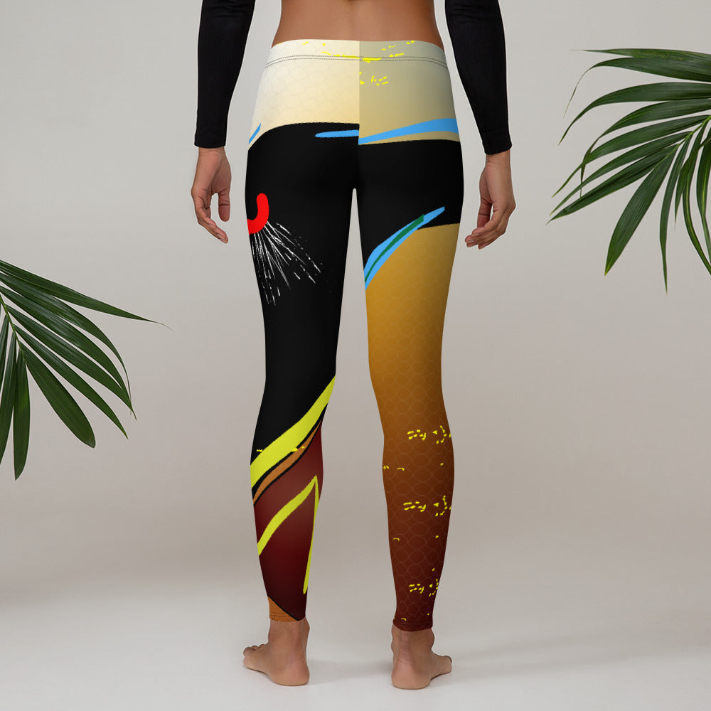 Hawaiian Triggerfish Leggings