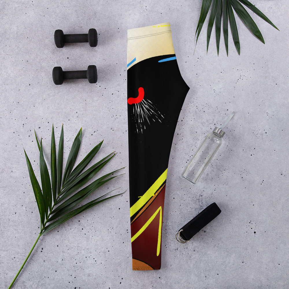 Hawaiian Triggerfish Leggings