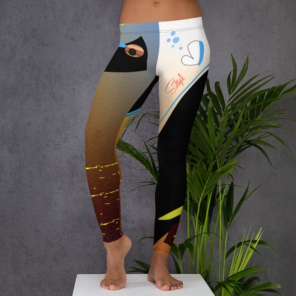 Hawaiian Triggerfish Leggings