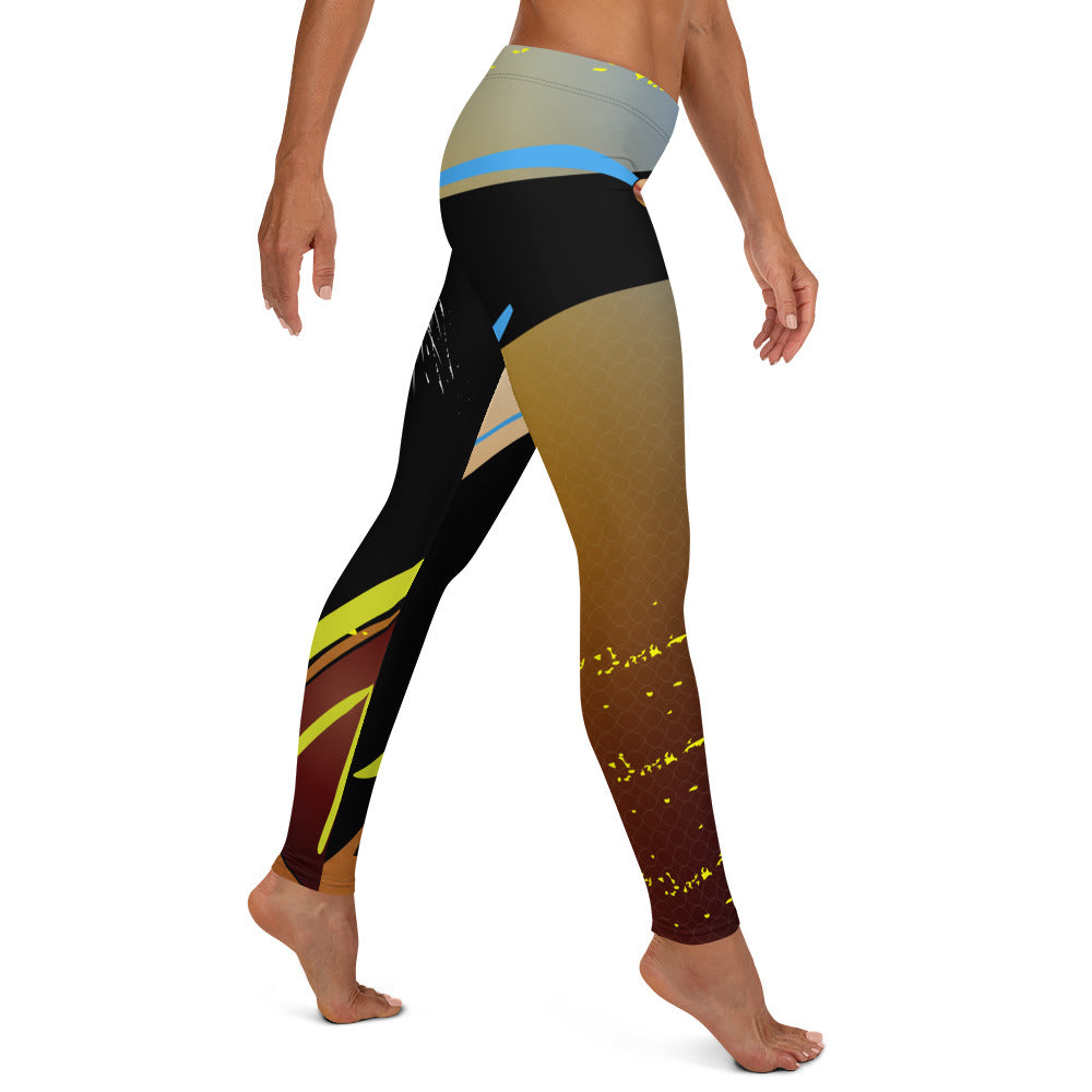 Hawaiian Triggerfish Leggings