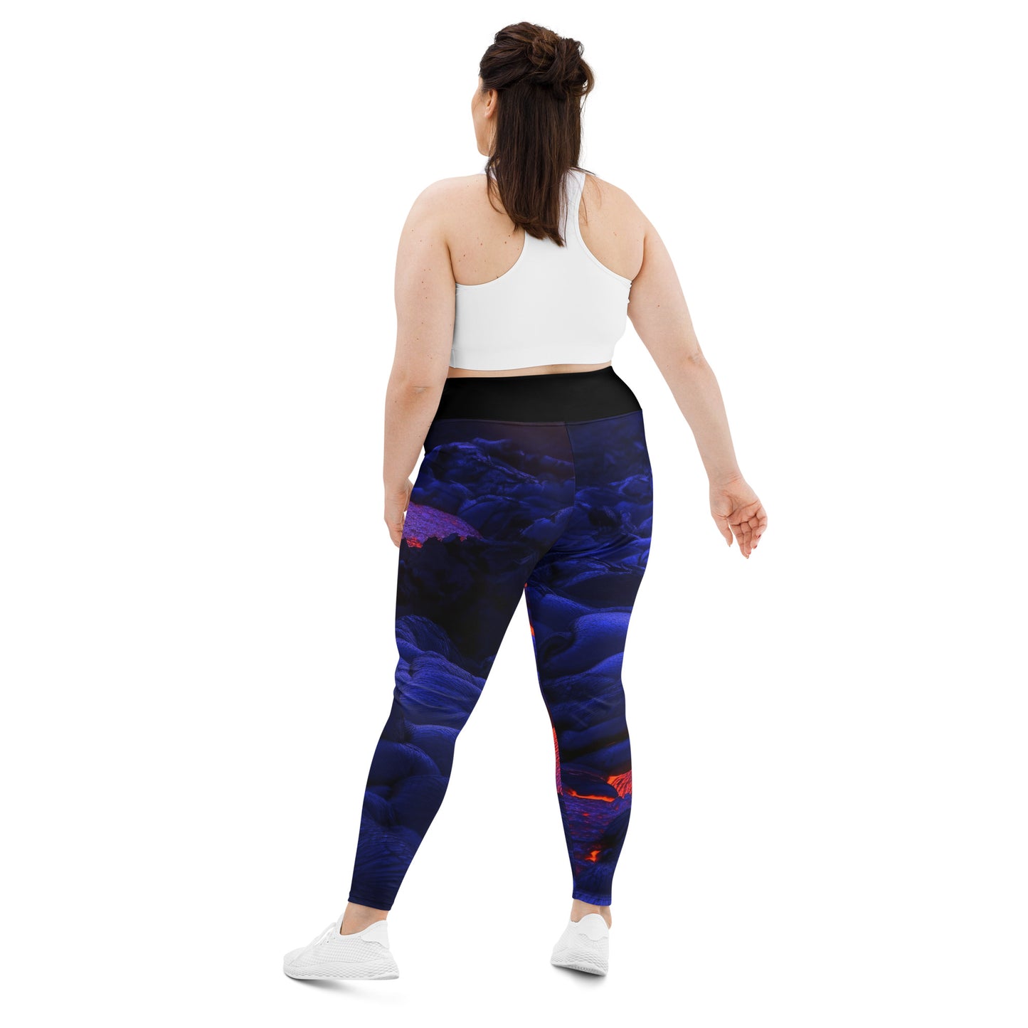 Lava Flow Plus Size Leggings