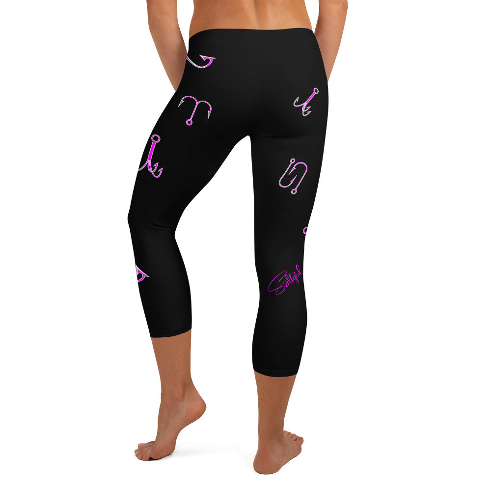 A Pink Happy Hooker Capris