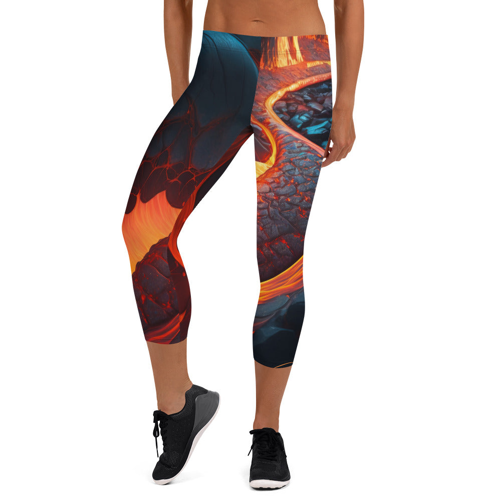 Eternal Lava Love Capris