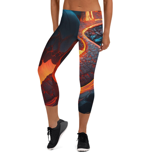 Eternal Lava Love Capris