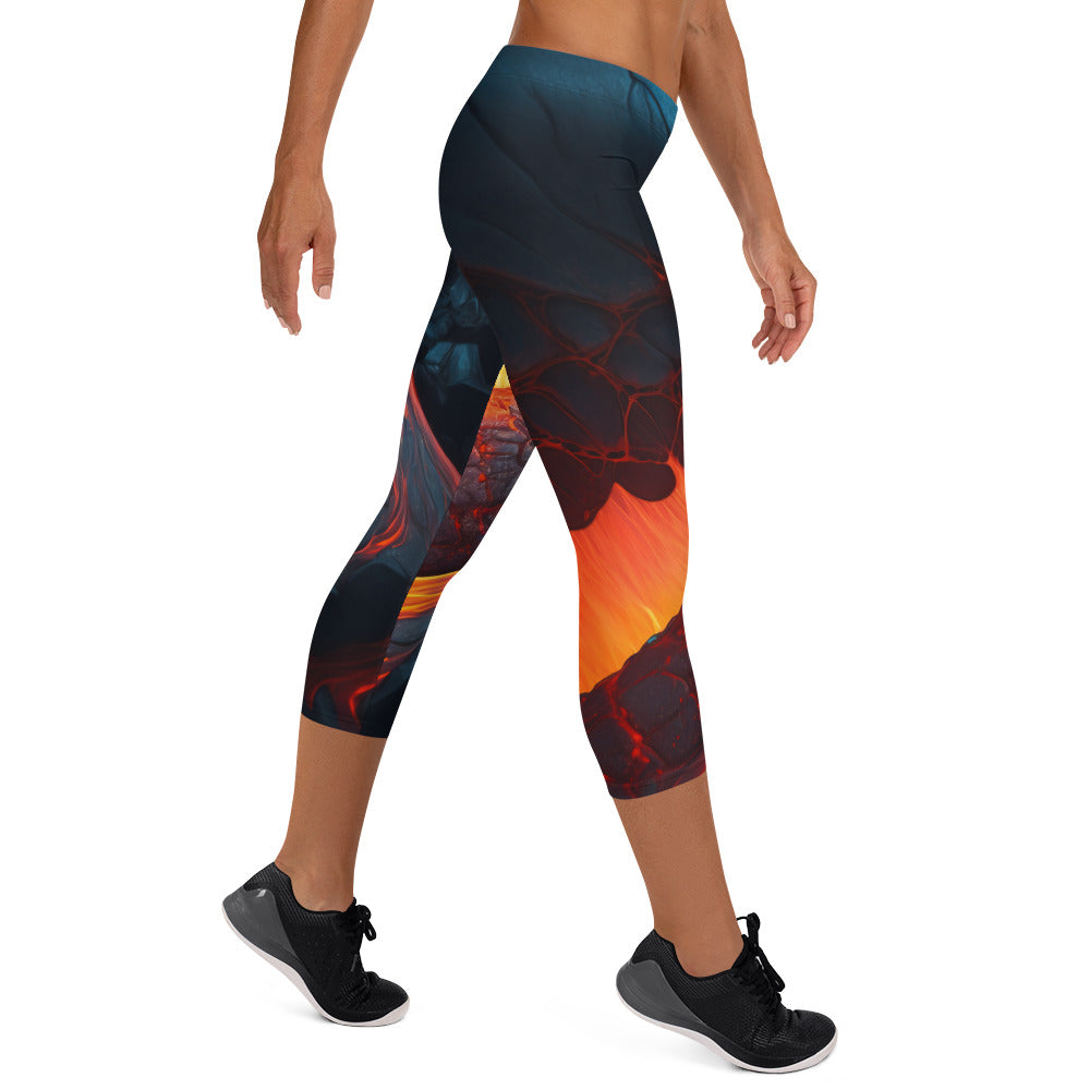 Eternal Lava Love Capris