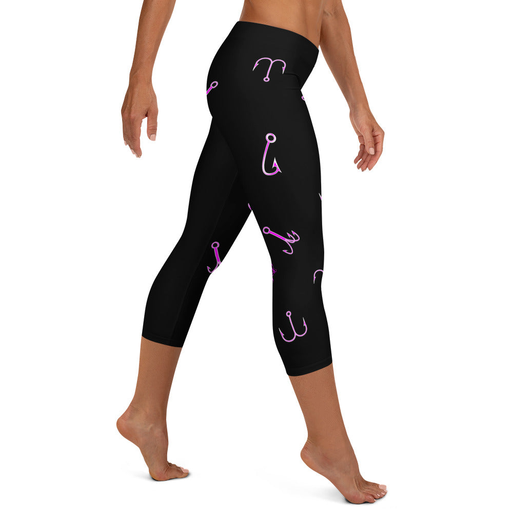 A Pink Happy Hooker Capris