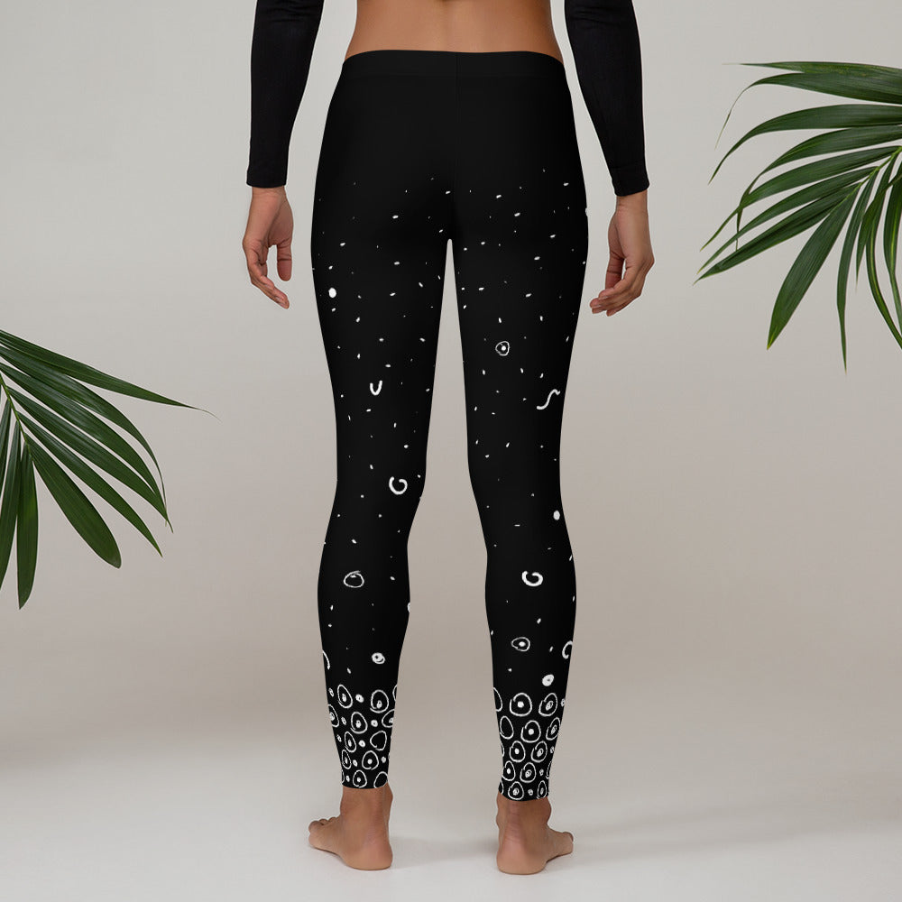 Spotted Eagle Stingray Leggings