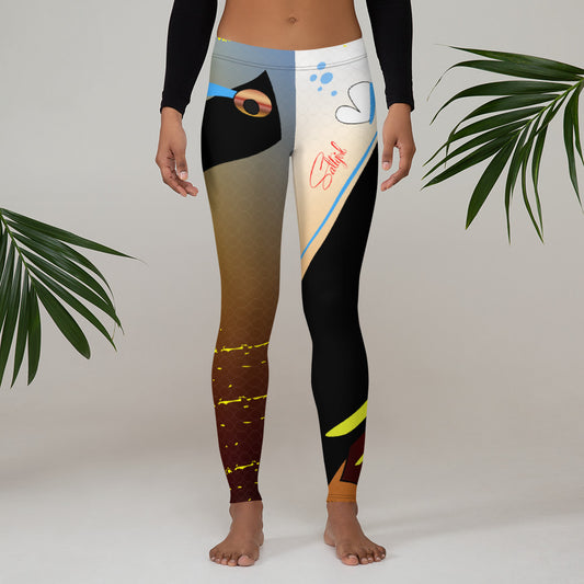 Hawaiian Triggerfish Leggings