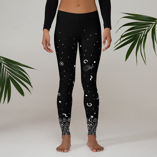 Spotted Eagle Stingray Leggings