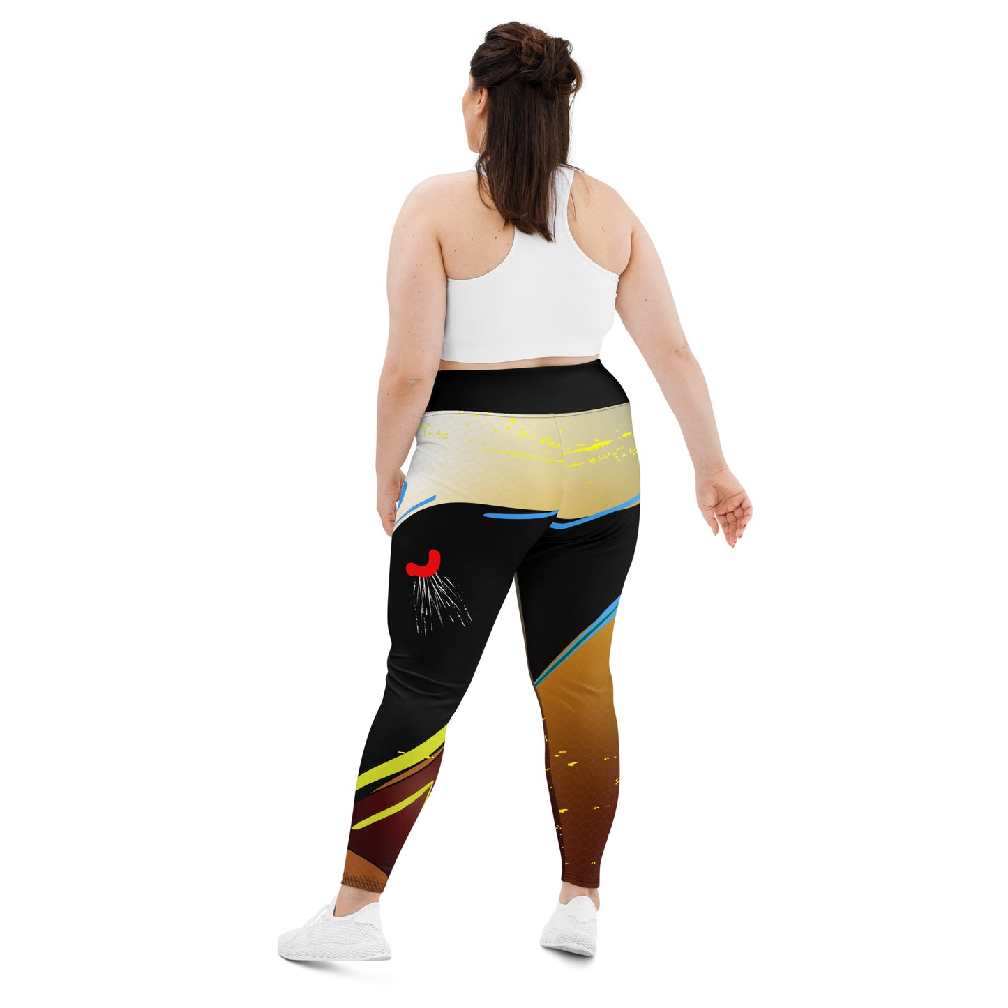 Hawaiian Triggerfish Plus Size Leggings
