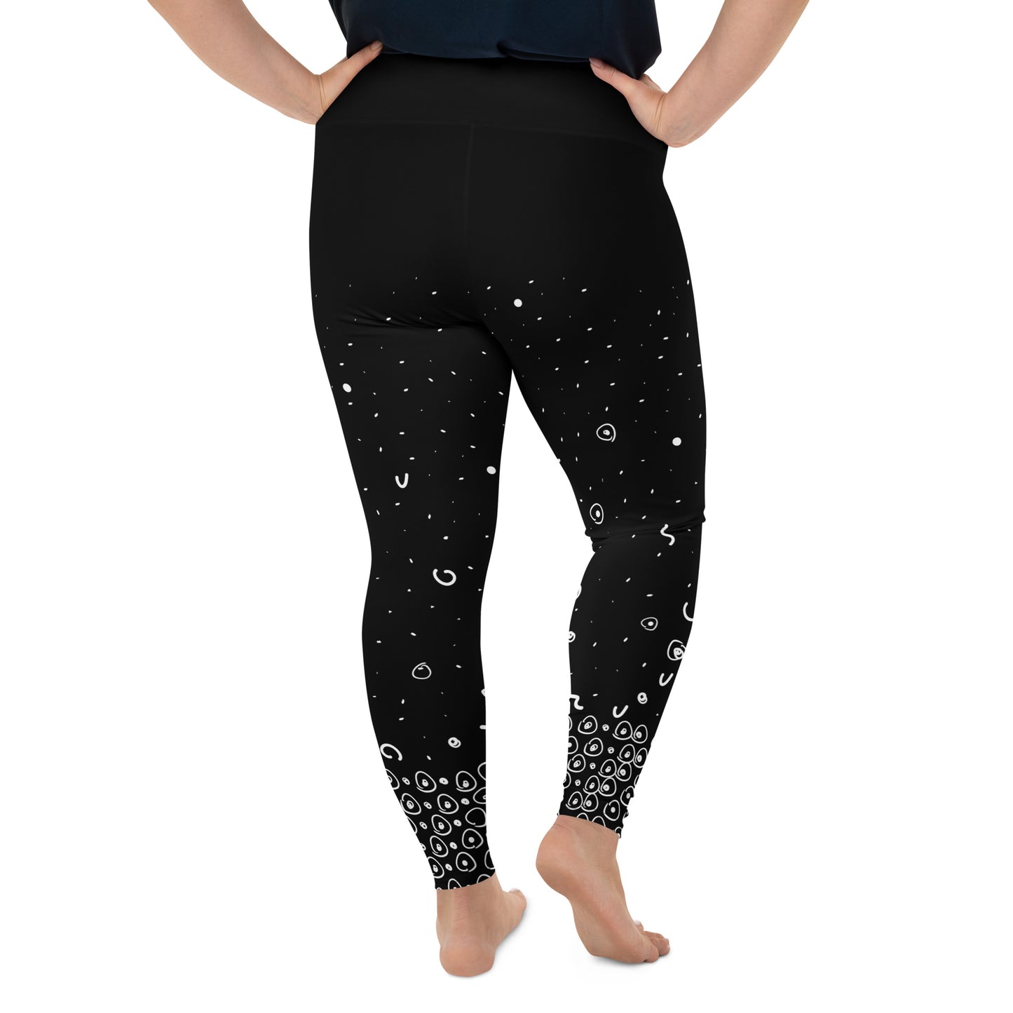 Spotted Eagle Stingray Plus Size Leggings