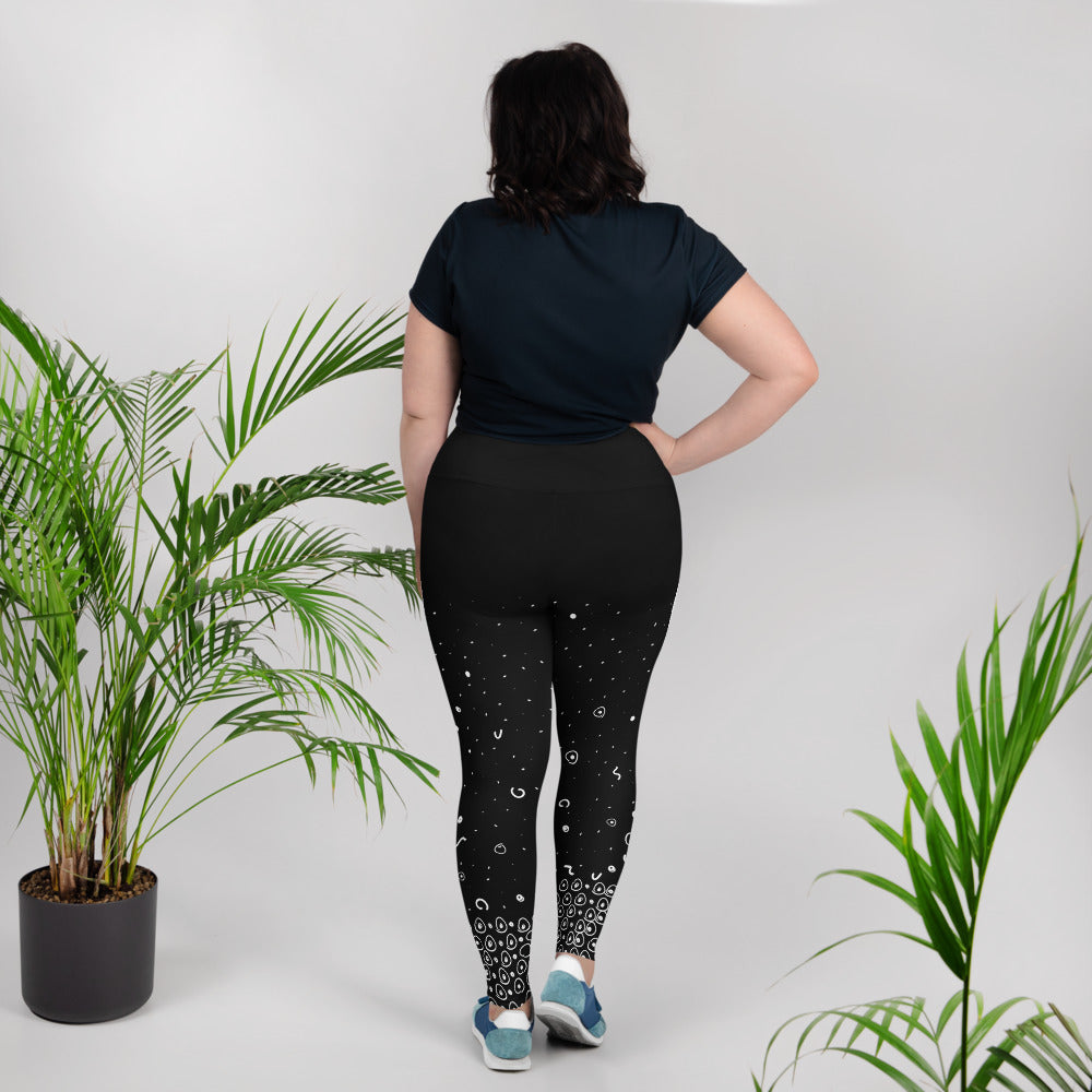 Spotted Eagle Stingray Plus Size Leggings