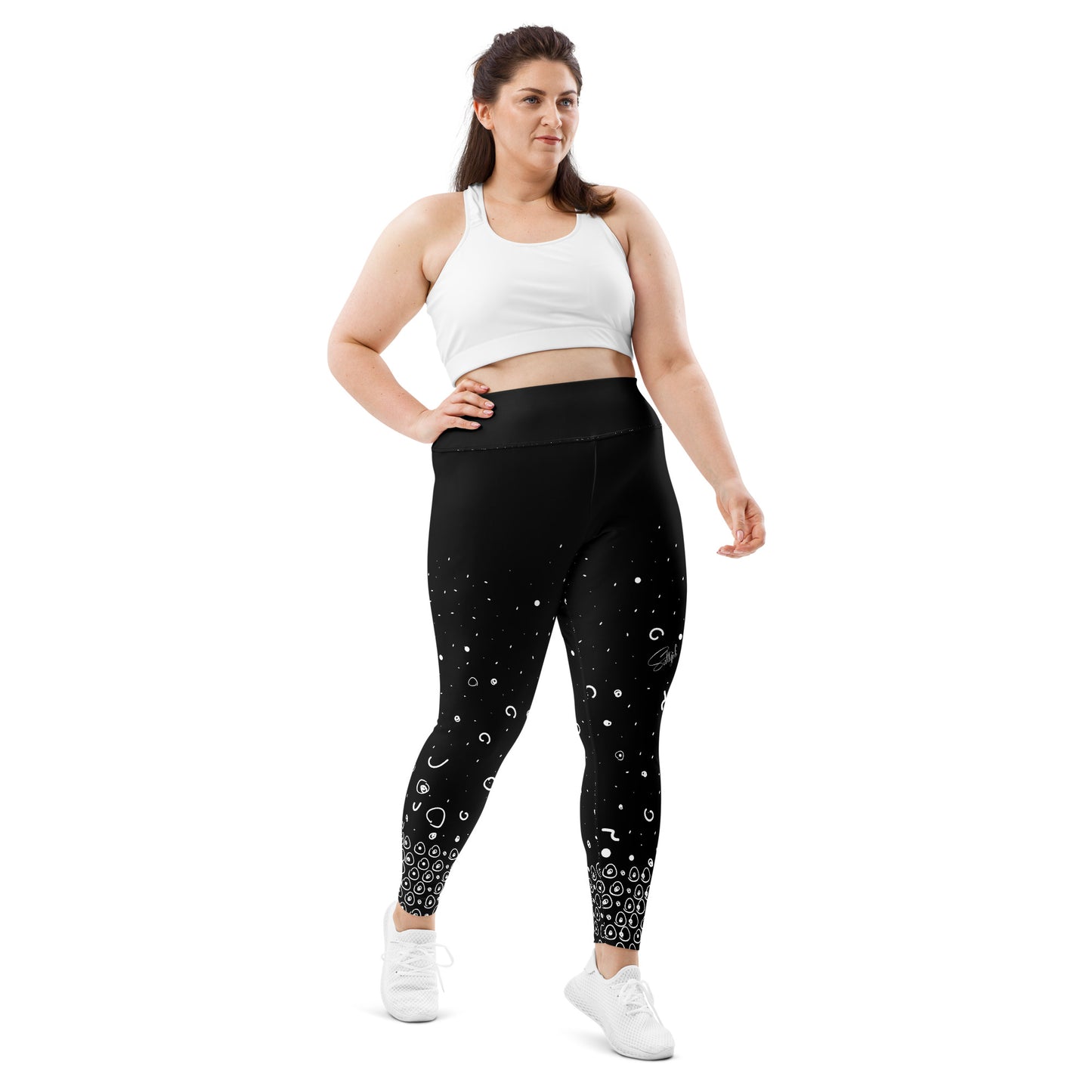 Spotted Eagle Stingray Plus Size Leggings