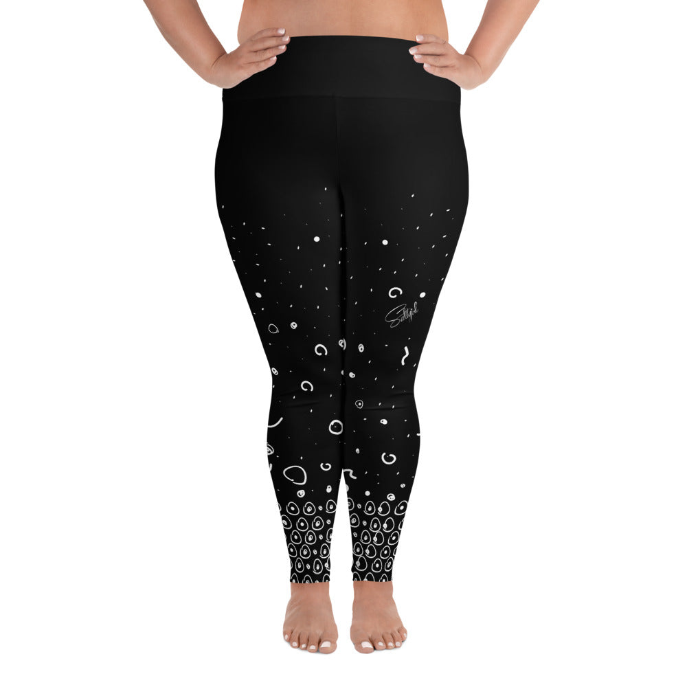 Spotted Eagle Stingray Plus Size Leggings