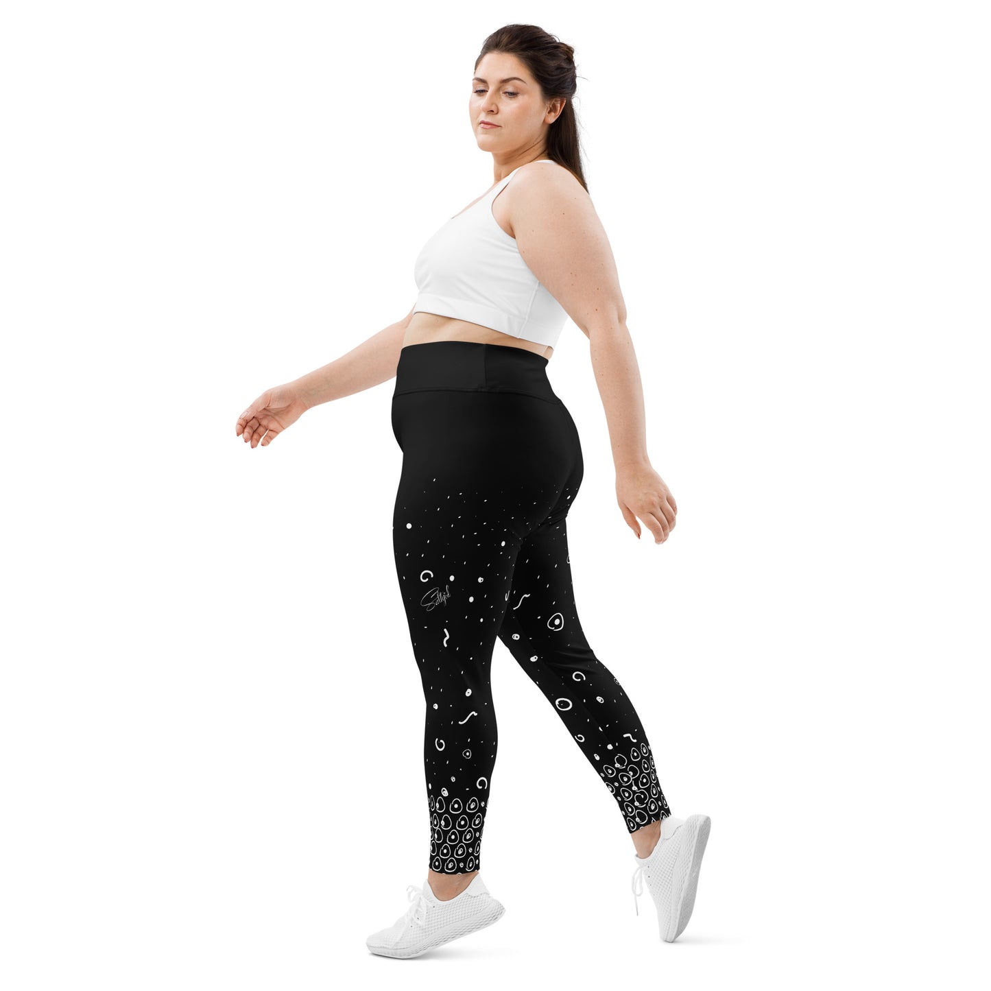 Spotted Eagle Stingray Plus Size Leggings