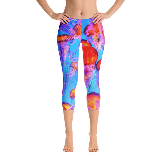Jellyfish Saltgirl Capris - Saltgirl Clothing - Women's Saltwater Fishing Apparel and Swimwear