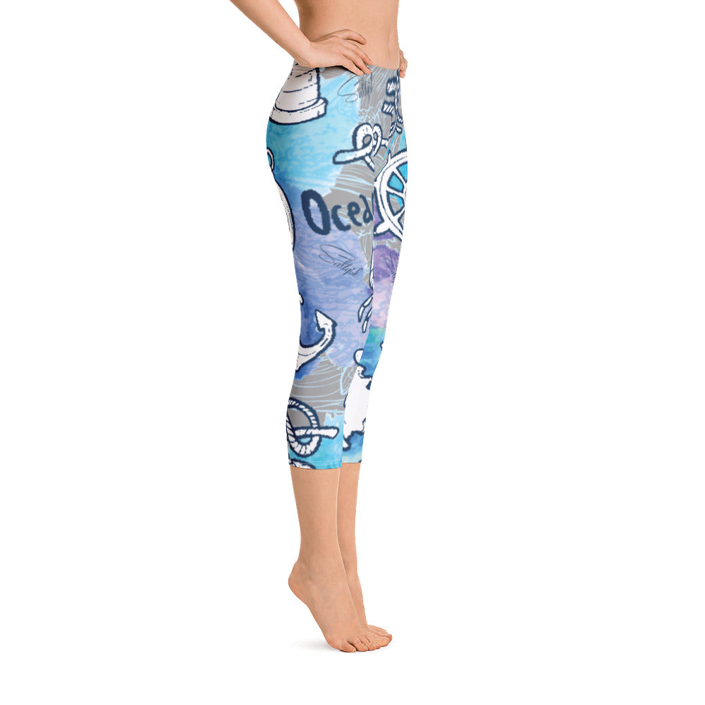 Sea Adventure Capris - Saltgirl Clothing - Women's Saltwater Fishing Apparel and Swimwear