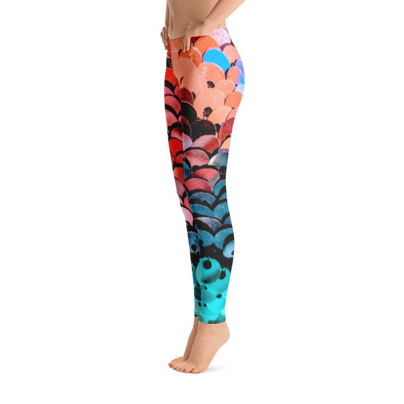 Ocean Ombre Leggings - Saltgirl Clothing - Women's Saltwater Fishing Apparel and Swimwear